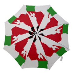 Malawi Flag Map Geography Outline Hook Handle Umbrellas (medium) by Sapixe
