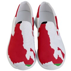 Malawi Flag Map Geography Outline Men s Lightweight Slip Ons by Sapixe