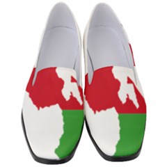 Malawi Flag Map Geography Outline Women s Classic Loafer Heels by Sapixe