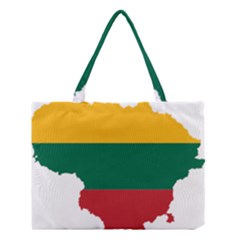 Lithuania Country Europe Flag Medium Tote Bag