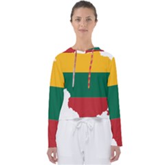 Lithuania Country Europe Flag Women s Slouchy Sweat