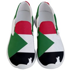 Sudan Flag Map Geography Outline Men s Lightweight Slip Ons by Sapixe