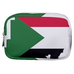 Sudan Flag Map Geography Outline Make Up Pouch (small)