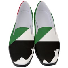 Sudan Flag Map Geography Outline Women s Classic Loafer Heels by Sapixe