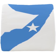 Somalia Flag Map Geography Outline Seat Cushion by Sapixe