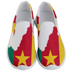 Cameroon Flag Map Geography Men s Lightweight Slip Ons