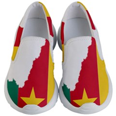 Cameroon Flag Map Geography Kids  Lightweight Slip Ons