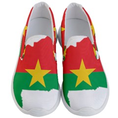 Burkina Faso Flag Map Geography Men s Lightweight Slip Ons by Sapixe