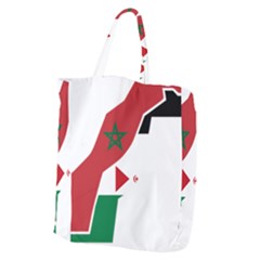 Western Sahara Flag Map Geography Giant Grocery Tote