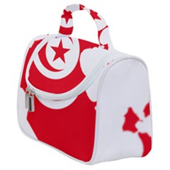 Tunisia Flag Map Geography Outline Satchel Handbag