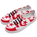 Tunisia Flag Map Geography Outline Women s Classic Low Top Sneakers View2