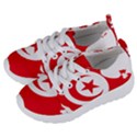 Tunisia Flag Map Geography Outline Kids  Lightweight Sports Shoes View2