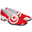 Tunisia Flag Map Geography Outline Women s Classic Loafer Heels View3