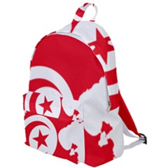 Tunisia Flag Map Geography Outline The Plain Backpack