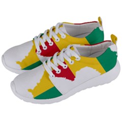 Guinea Flag Map Geography Outline Men s Lightweight Sports Shoes by Sapixe