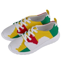 Guinea Flag Map Geography Outline Women s Lightweight Sports Shoes by Sapixe