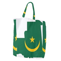 Mauritania Flag Map Geography Giant Grocery Tote