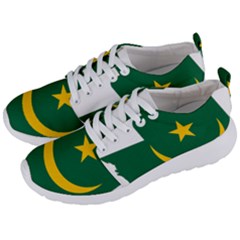 Mauritania Flag Map Geography Men s Lightweight Sports Shoes by Sapixe