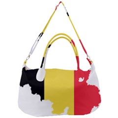 Belgium Country Europe Flag Removal Strap Handbag