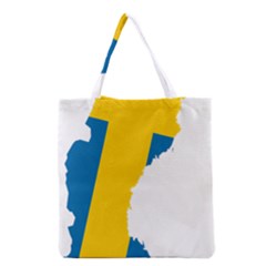 Sweden Country Europe Flag Borders Grocery Tote Bag