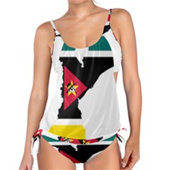 Mozambique Flag Map Geography Tankini Set by Sapixe