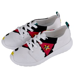 Mozambique Flag Map Geography Women s Lightweight Sports Shoes by Sapixe