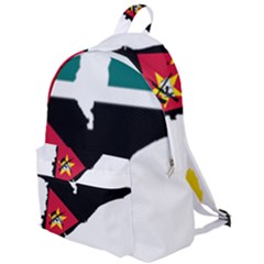 Mozambique Flag Map Geography The Plain Backpack by Sapixe