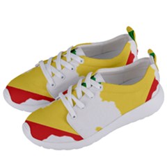 Congo Flag Map Geography Outline Women s Lightweight Sports Shoes by Sapixe