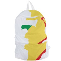 Congo Flag Map Geography Outline Foldable Lightweight Backpack by Sapixe