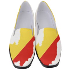 Congo Flag Map Geography Outline Women s Classic Loafer Heels by Sapixe