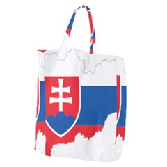 Slovakia Country Europe Flag Giant Grocery Tote