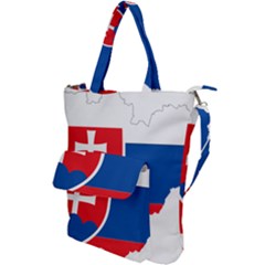 Slovakia Country Europe Flag Shoulder Tote Bag