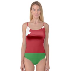 Belarus Country Europe Flag Camisole Leotard  by Sapixe