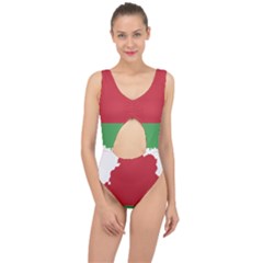 Belarus Country Europe Flag Center Cut Out Swimsuit