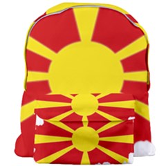 Macedonia Country Europe Flag Giant Full Print Backpack