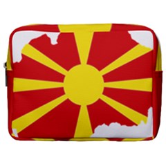 Macedonia Country Europe Flag Make Up Pouch (large)