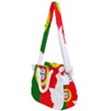 Portugal Flag Borders Cartography Rope Handles Shoulder Strap Bag View1