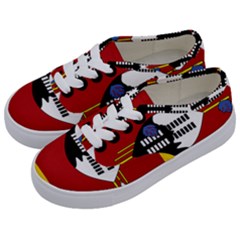 Swaziland Flag Map Geography Kids  Classic Low Top Sneakers by Sapixe