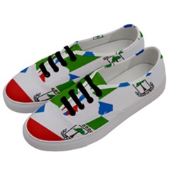 Equatorial Guinea Flag Map Men s Classic Low Top Sneakers by Sapixe