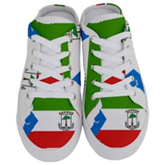 Equatorial Guinea Flag Map Half Slippers by Sapixe