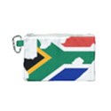 Africa Borders Country Flag Canvas Cosmetic Bag (Small) View1