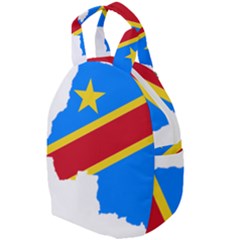 Democratic Republic Of The Congo Flag Travel Backpacks by Sapixe