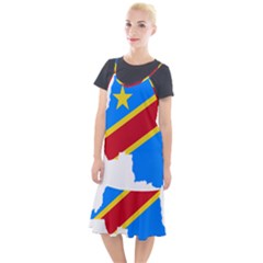 Democratic Republic Of The Congo Flag Camis Fishtail Dress by Sapixe