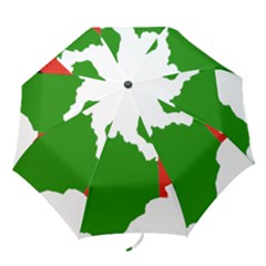 Zambia Flag Map Geography Outline Folding Umbrellas by Sapixe