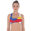 Ethiopia Flag Map Geography Got No Strings Sports Bra View1