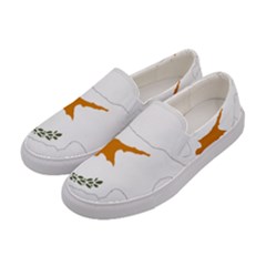 Cyprus Country Europe Flag Borders Women s Canvas Slip Ons