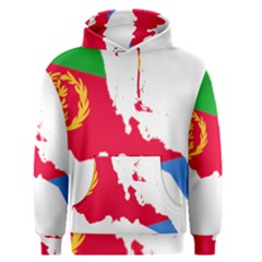 Eritrea Flag Map Geography Outline Men s Pullover Hoodie