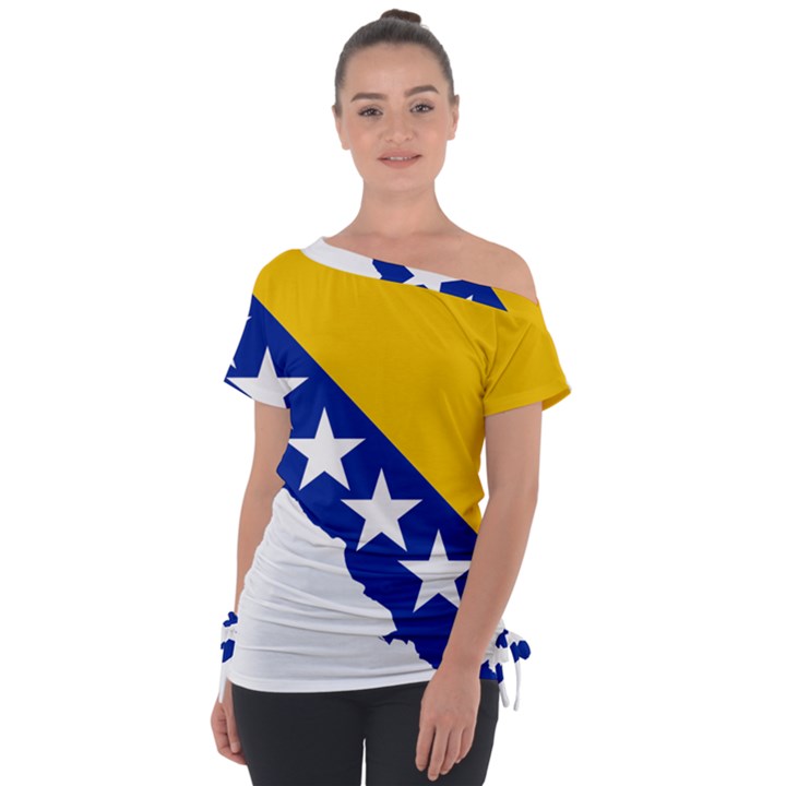 Bosnia And Herzegovina Country Tie-Up Tee