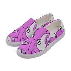 Squid Octopus Animal Women s Canvas Slip Ons by Bajindul