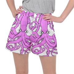 Squid Octopus Animal Ripstop Shorts by Bajindul